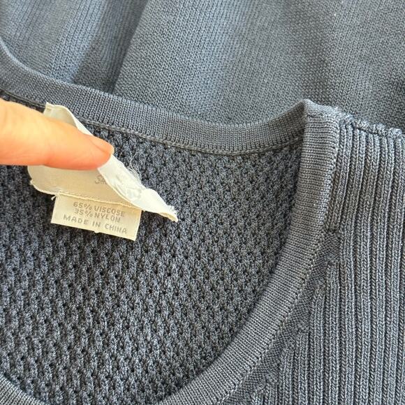 M.PATMOS Women’s Navy Blue Sleeveless Dress - Picture 7 of 9